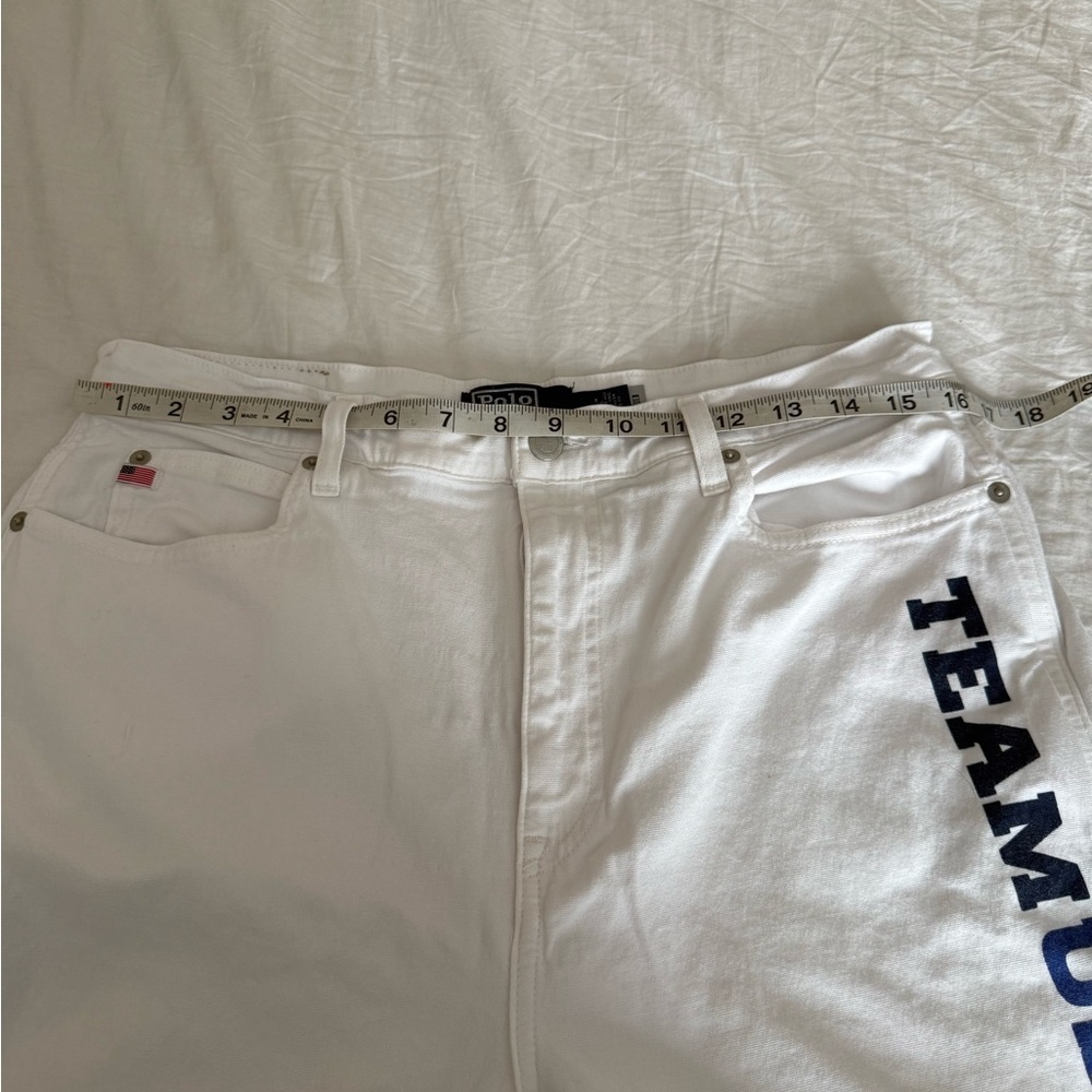 Ralph Lauren White USA Olympic Patch Jean - Picture 5 of 16